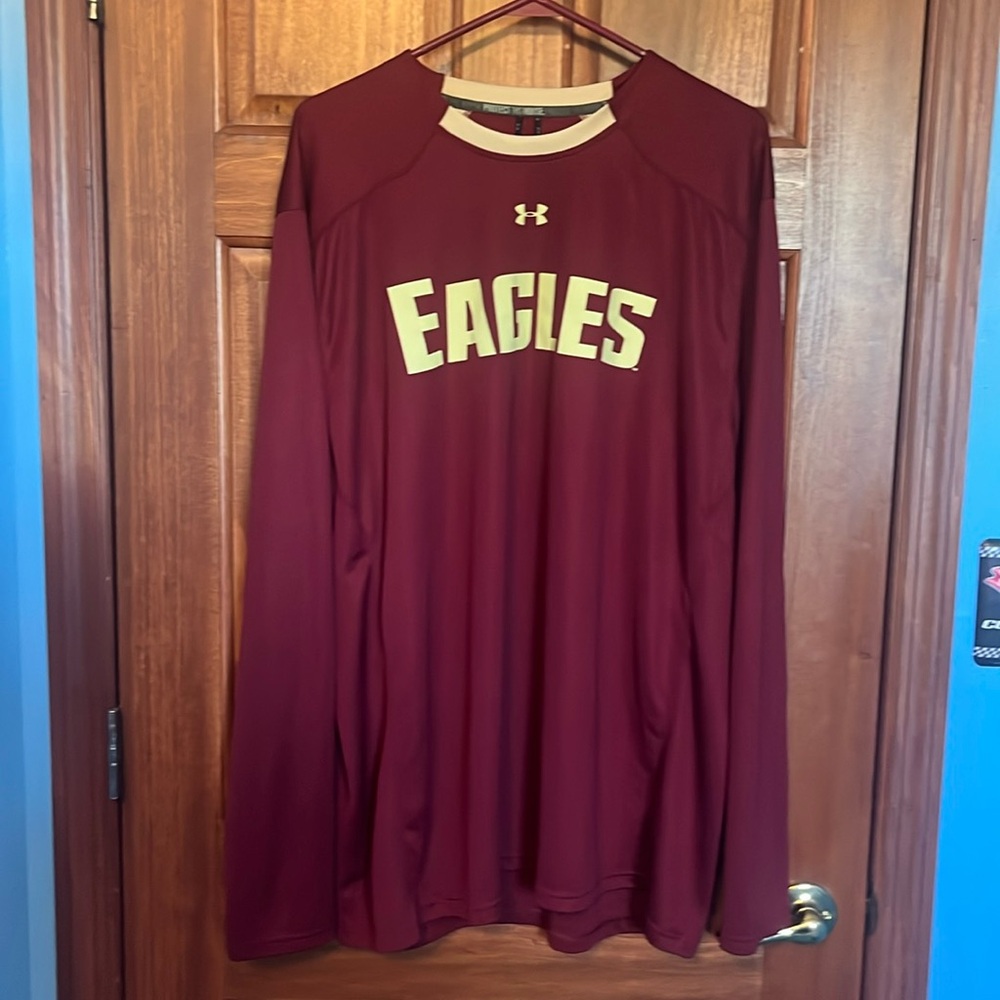Boston College Loose Under Armour Long Sleeve